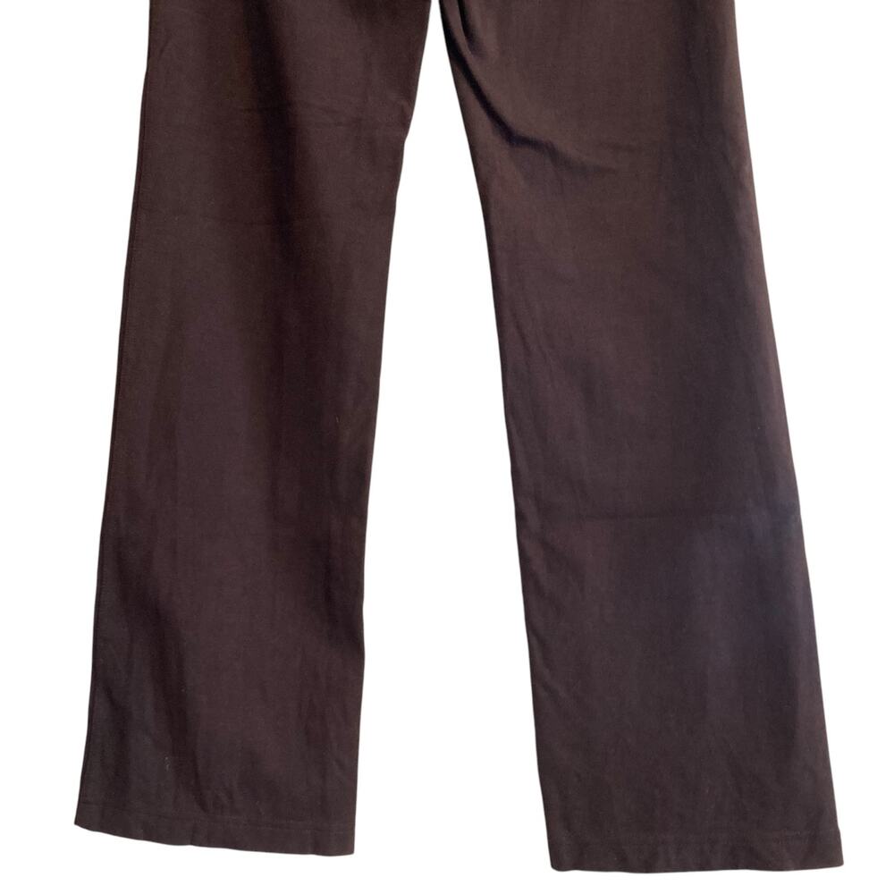 Eileen Fisher Maroon Bootcut Pants Womens Sz 28 Stretch Mid Rise Business Comfy - Picture 15 of 16